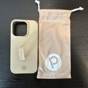 iPhone 14 Pro Loopy Case Sandstone